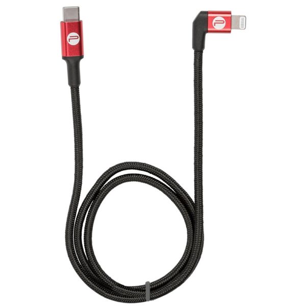 PGYTECH USB Type-C to Right-Angle Lightning Cable (65cm)